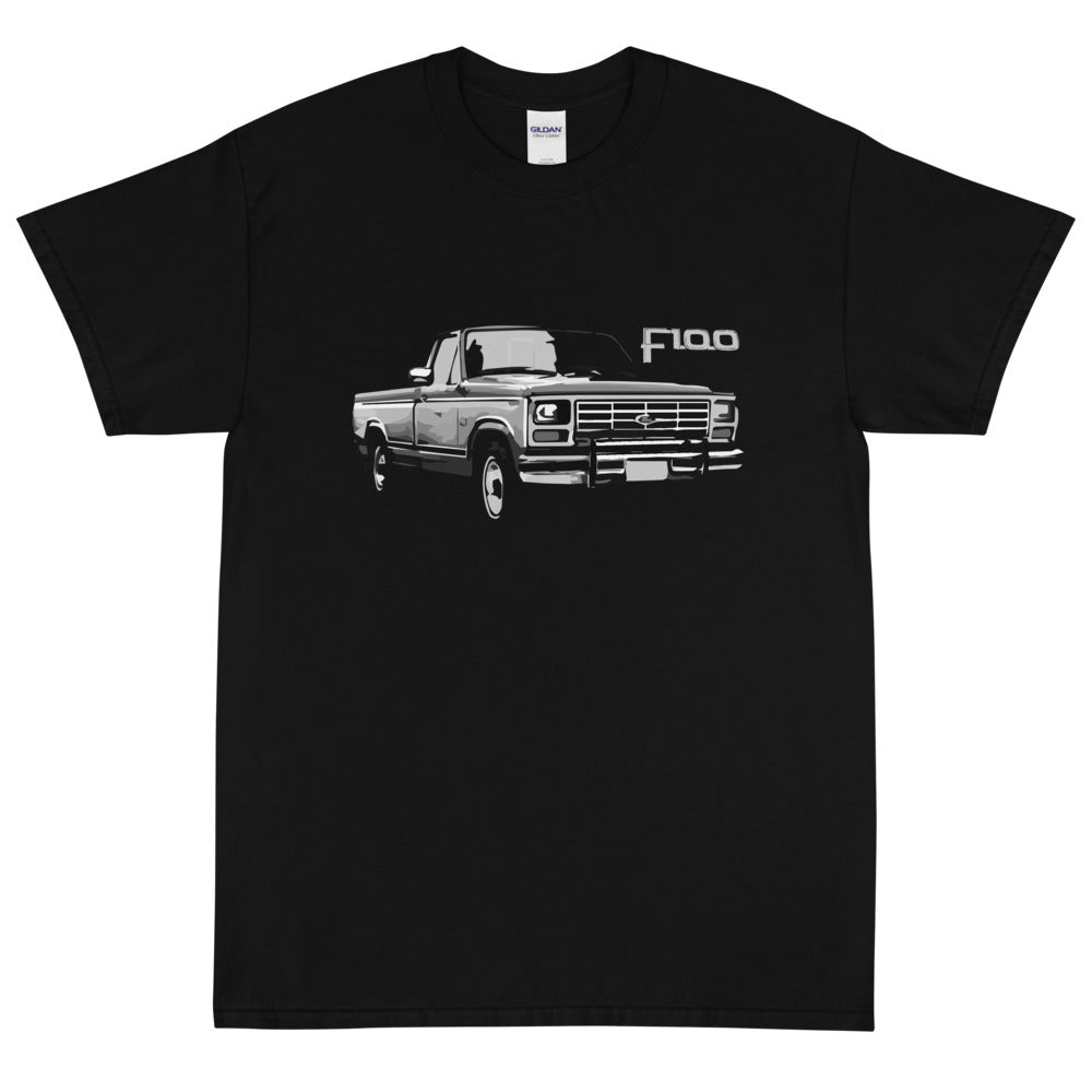 1983 Ford F100 Styleside Pickup Truck Short Sleeve T-Shirt S - 5XL