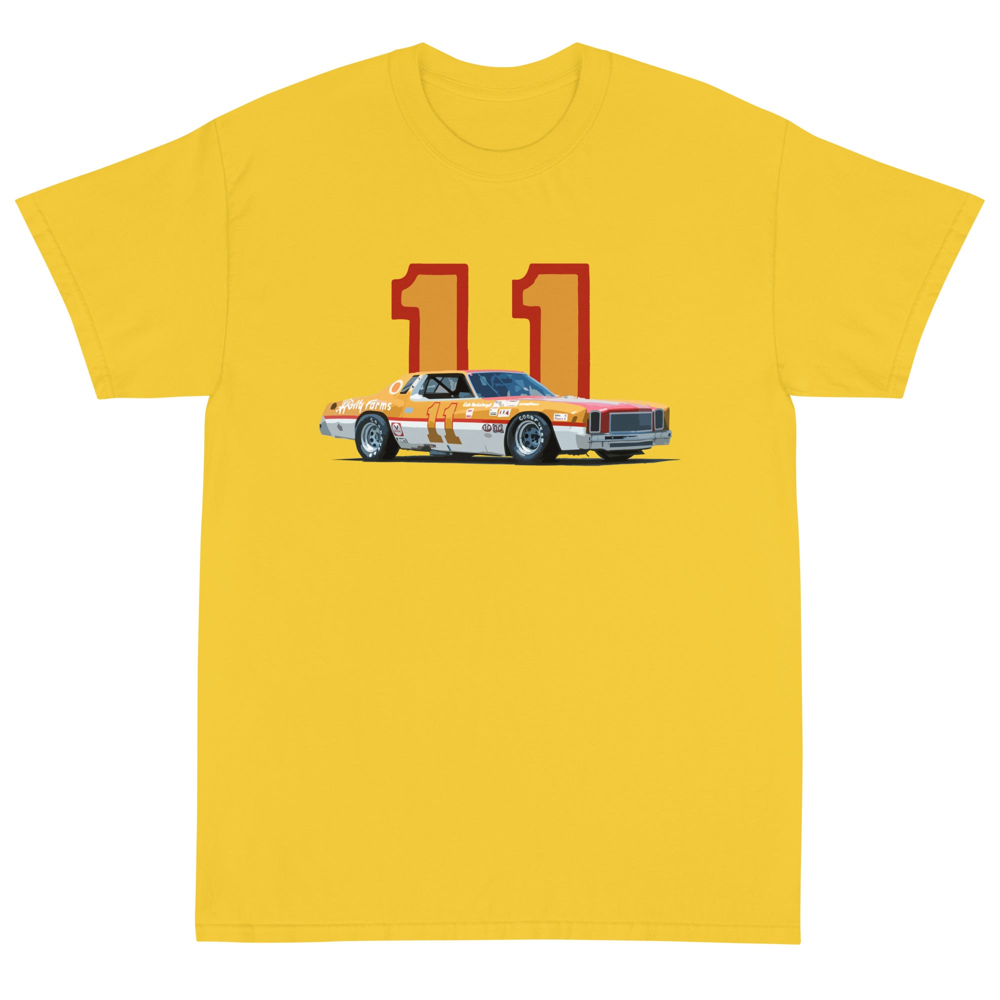 Cale Yarborough 1977 Race Car Stock Car Racing Short Sleeve T-Shirt