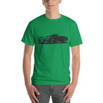 Chevy Corvette Convertible C3 Muscle Car Owner Gift Short Sleeve T-Shirt