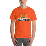 Cale Yarborough 1977 Race Car Orange Short Sleeve T-Shirt