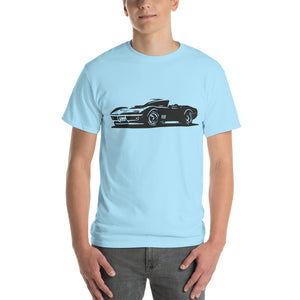 Chevy Corvette Convertible C3 Muscle Car Owner Gift Short Sleeve T-Shirt