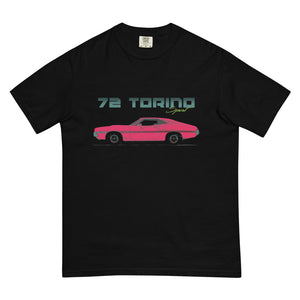1972 Gran Torino Sport American Muscle Car Nostalgia Men’s garment-dyed heavyweight t-shirt