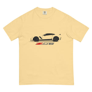 2015 Corvette Z06 C7 Vette Owner Gift Custom Car Club Men’s garment-dyed heavyweight t-shirt
