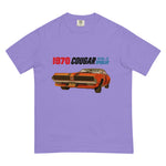 1970 Cougar XR-7 Retro Muscle Car Custom Men’s garment-dyed T-Shirt, front view