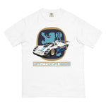 1986 Daytona 24 hours winner Holbert-Lowenbrau 962 Prototype GTP Retro Men’s garment-dyed heavyweight t-shirt