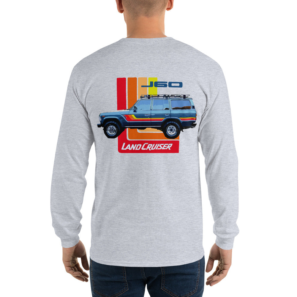 1990 Land Cruiser J60 Retro Truck Men’s Long Sleeve Shirt