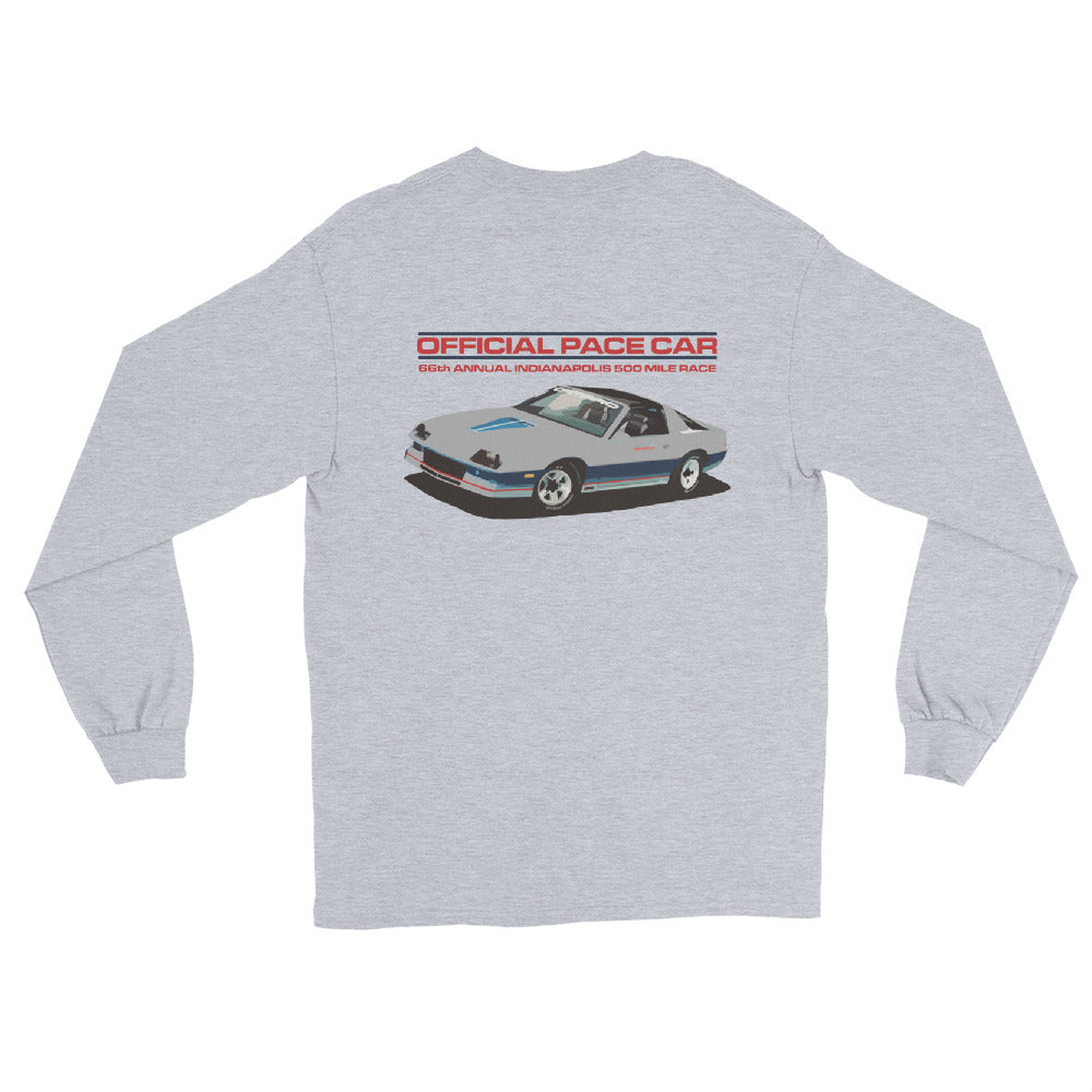 1982 Camaro Pace Car Indianapolis 500 Men’s Long Sleeve Shirt