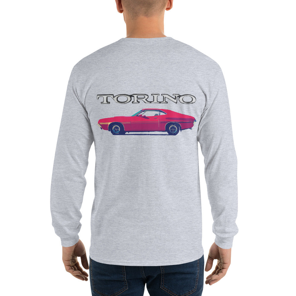 1972 Ford Gran Torino Sport Muscle Car Owner Gift Men’s Long Sleeve Shirt