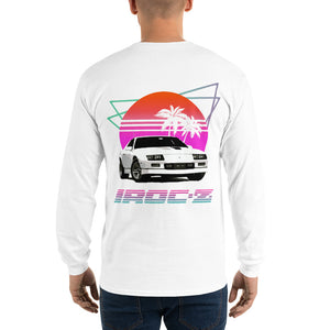 Camaro IROC-Z Retro Wave Sun 80s Men’s Long Sleeve Shirt