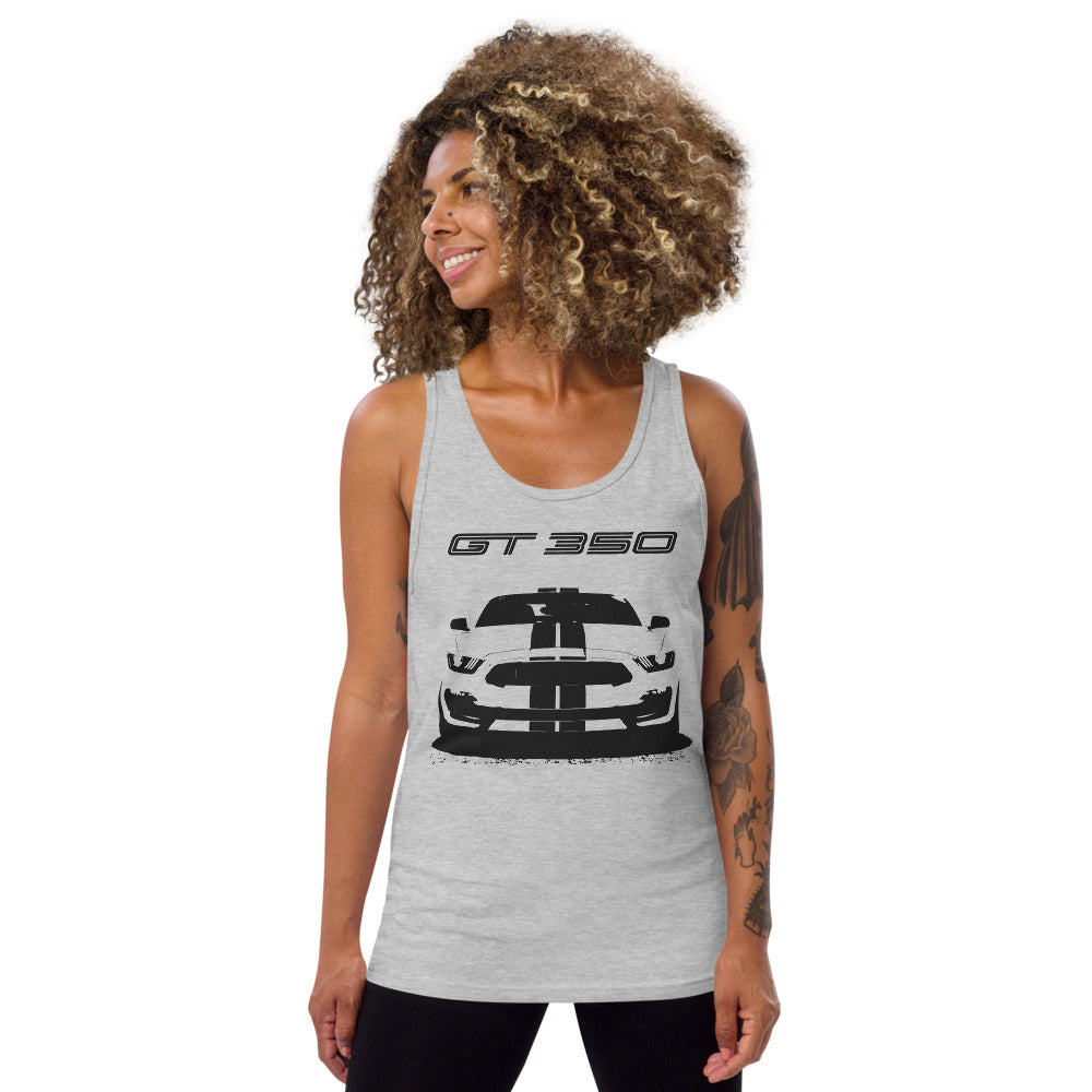 Mustang GT350 Custom Car Club Street Race Drifting Tank Top