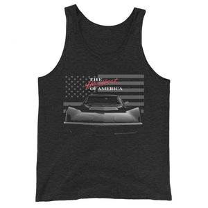Heartbeat of America Chevy C3 Corvette Owner Gift Unisex Tank Top