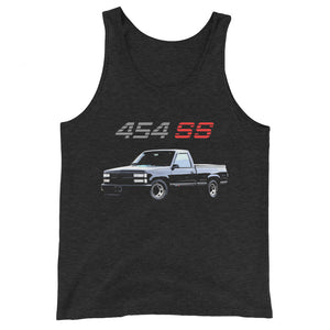 1990s Chevy 1500 454 SS Pickup Truck Unisex Tank Top