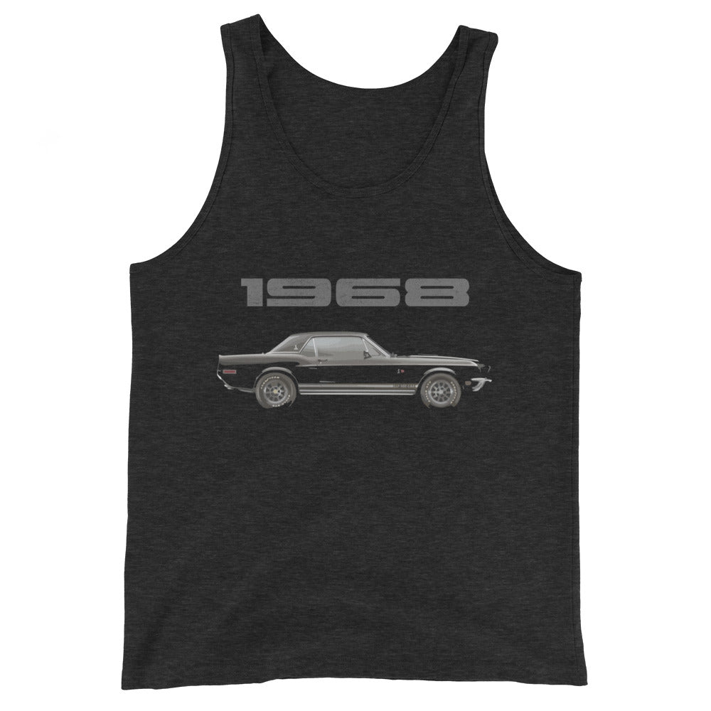 1968 Mustang Shelby Rare Classic Car Unisex Tank Top
