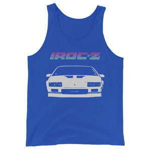 Camaro IROC Z Retro Style 80s Unisex Tank Top