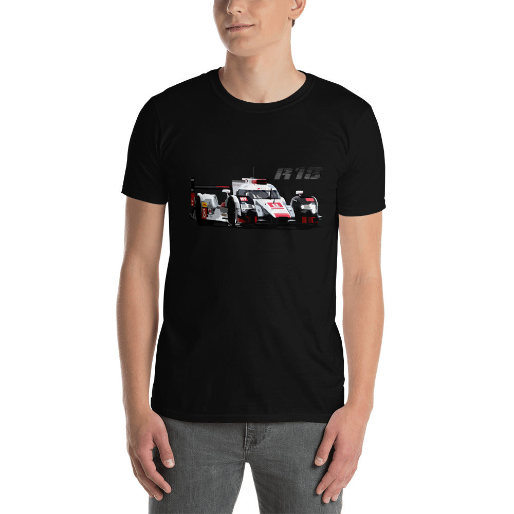 E-Tron Quattro R18 LMP1 Race Car Short-Sleeve Unisex T-Shirt