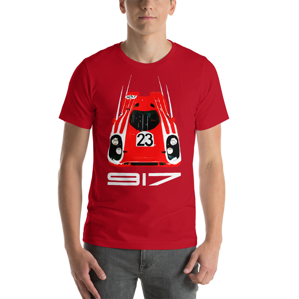 917 Vintage Race Car Short-Sleeve Unisex T-Shirt