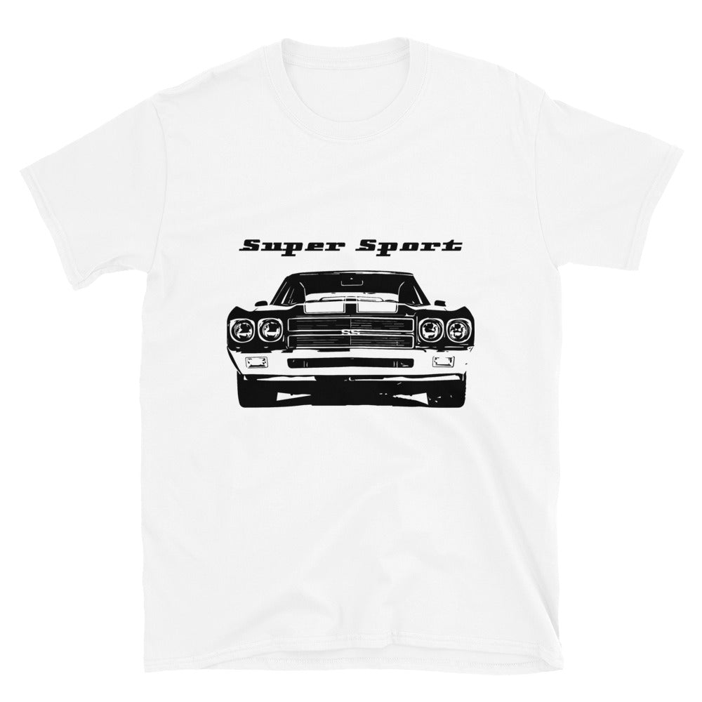 Vintage Chevelle SS Muscle Car Short-Sleeve Unisex T-Shirt