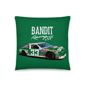 Harry Gant Oldsmobile Bandit Race Car Throw Pillow