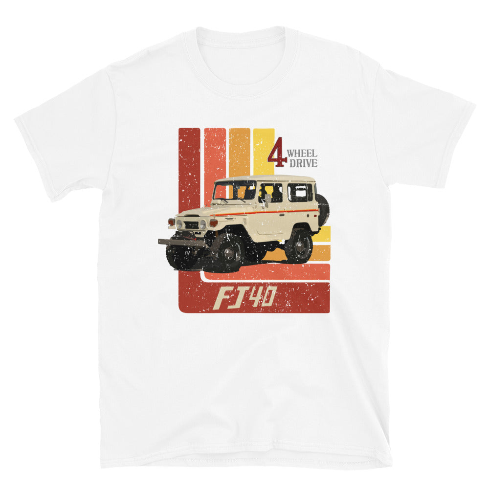 Retro Land Cruiser FJ40 SUV  T-Shirt