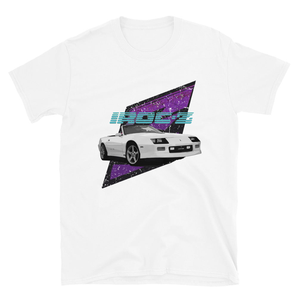 Retro 1980's Chevy IROC-Z Camaro Z28 Short-Sleeve Unisex T-Shirt