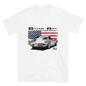 1963 Corvette Sting Ray Short-Sleeve Unisex T-Shirt