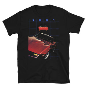 1981 Corvette C3 Short-Sleeve Unisex T-Shirt