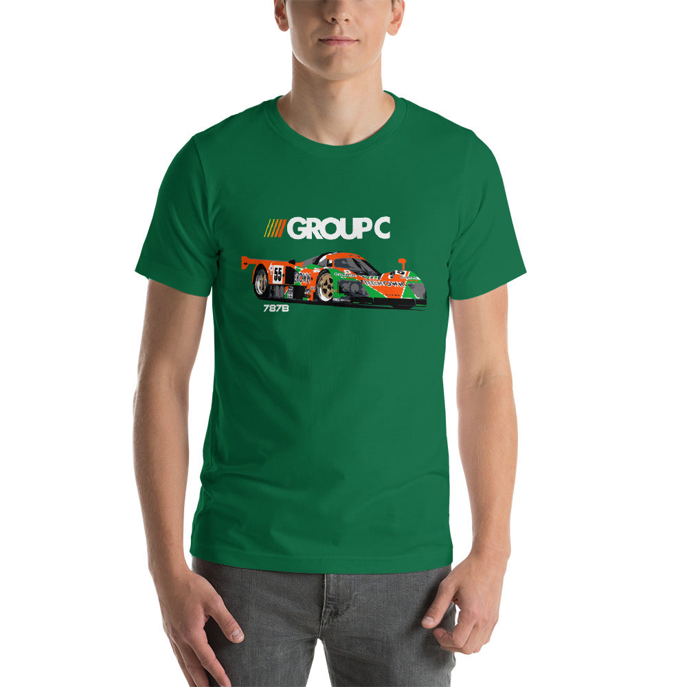 787B Group C IMSA GTP Rotary Engine Race Car T-Shirt