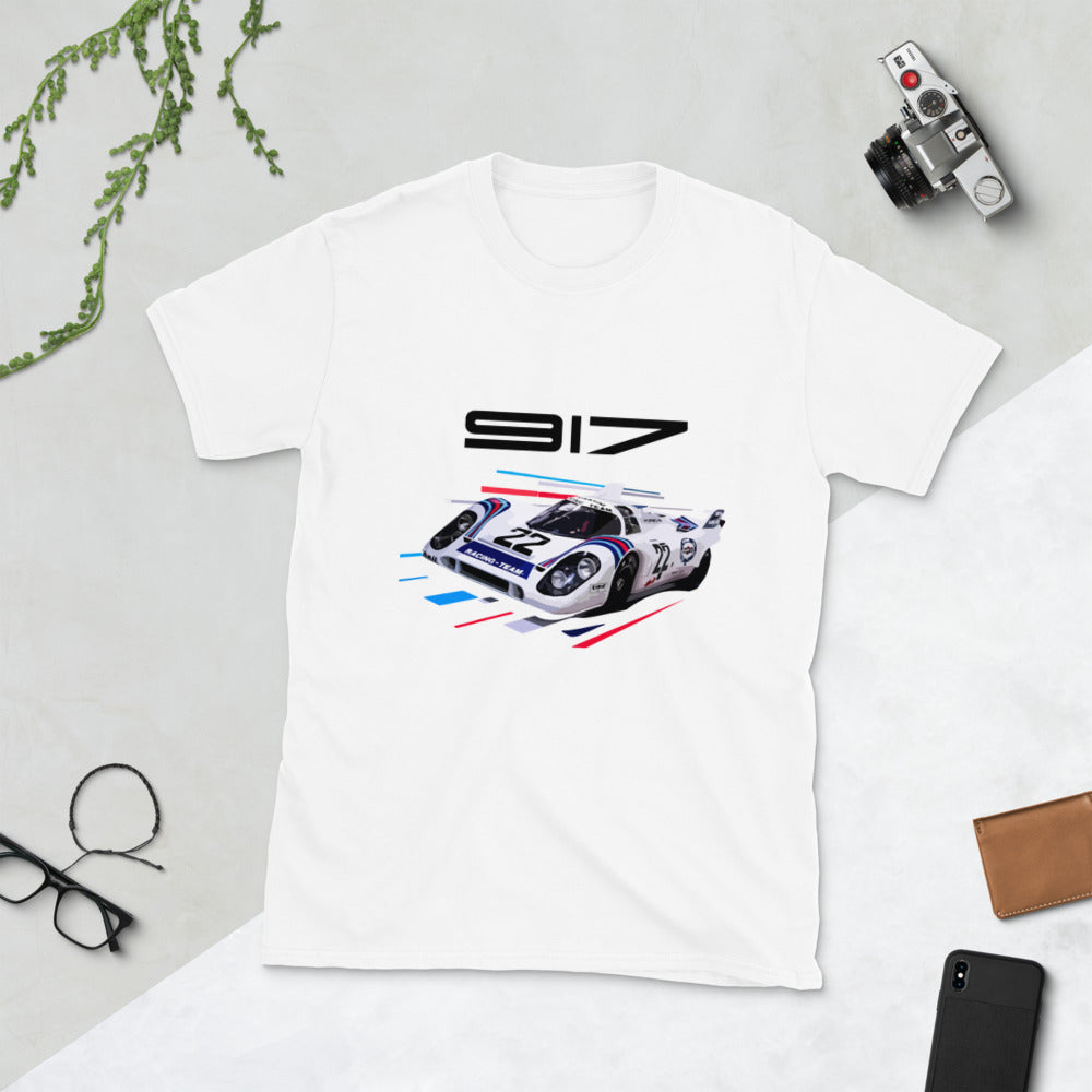 Vintage Racing Team 917K Endurance Racer Short-Sleeve Unisex T-Shirt