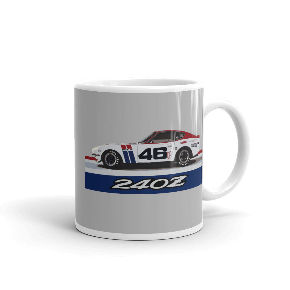 Datsun 240Z Trans-Am Championship Race Car Mug