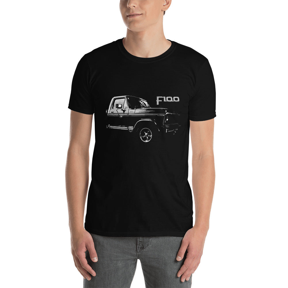 Ford F100 Ranger Vintage Truck Short-Sleeve Unisex T-Shirt