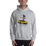 Chevrolet Corvette C7.R Jake Skull Race Car Hooded Sweatshirt