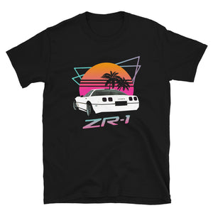 Retro 80's Chevy Corvette C4 ZR1 T-Shirt