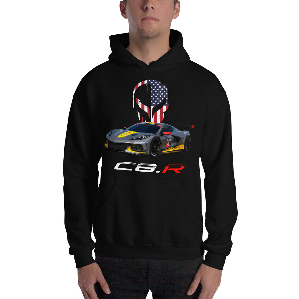 2020 Chevrolet Corvette C8.R IMSA GTLM Race Car Unisex Hoodie