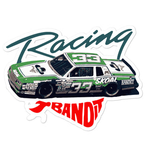 Harry Gant Bandit Race Car Bubble-free sticker