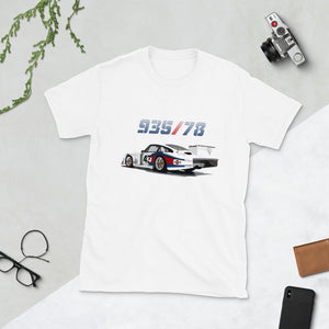 1978 935/78 Moby Dick Race Car Short-Sleeve Unisex T-Shirt