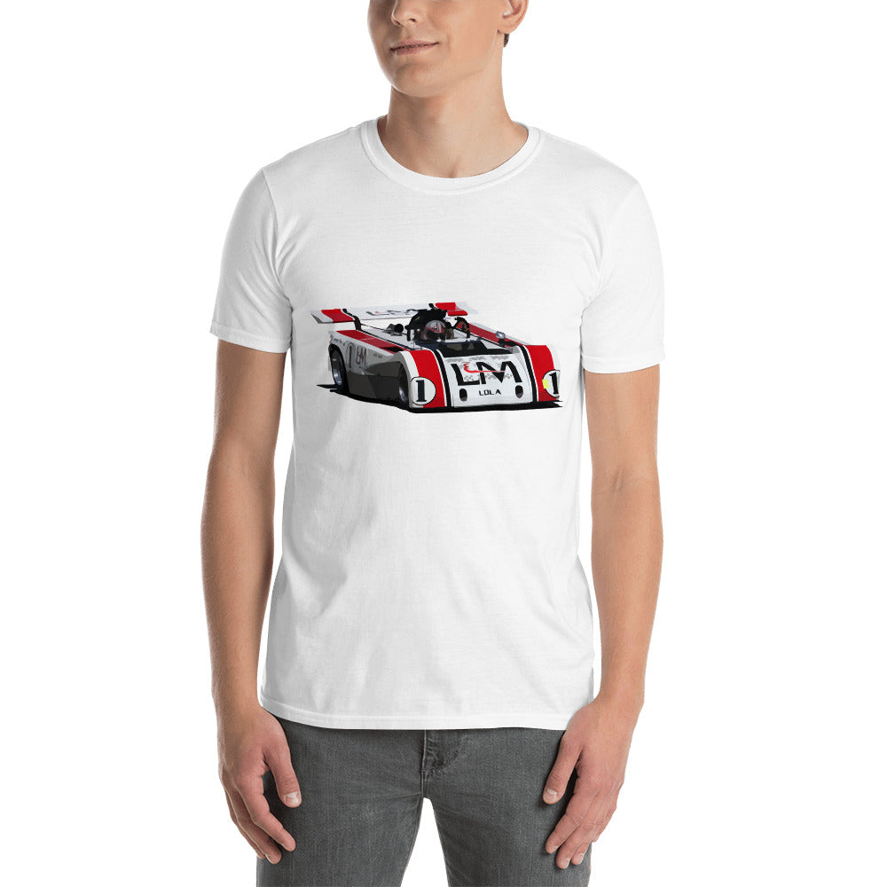 1971 Lola T260 Can Am Racer Short-Sleeve Unisex T-Shirt