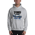 1989 Mazda MX-6 IMSA GTU Race Car Hooded Sweatshirt