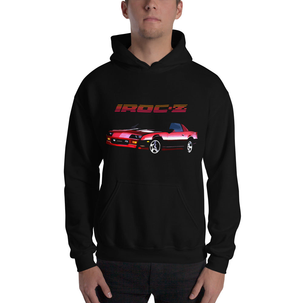 Red Camaro IROC Z Logo Unisex Hoodie
