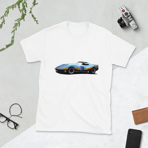 Mancuso Greenwood Corvette GT Racer Short-Sleeve Unisex T-Shirt