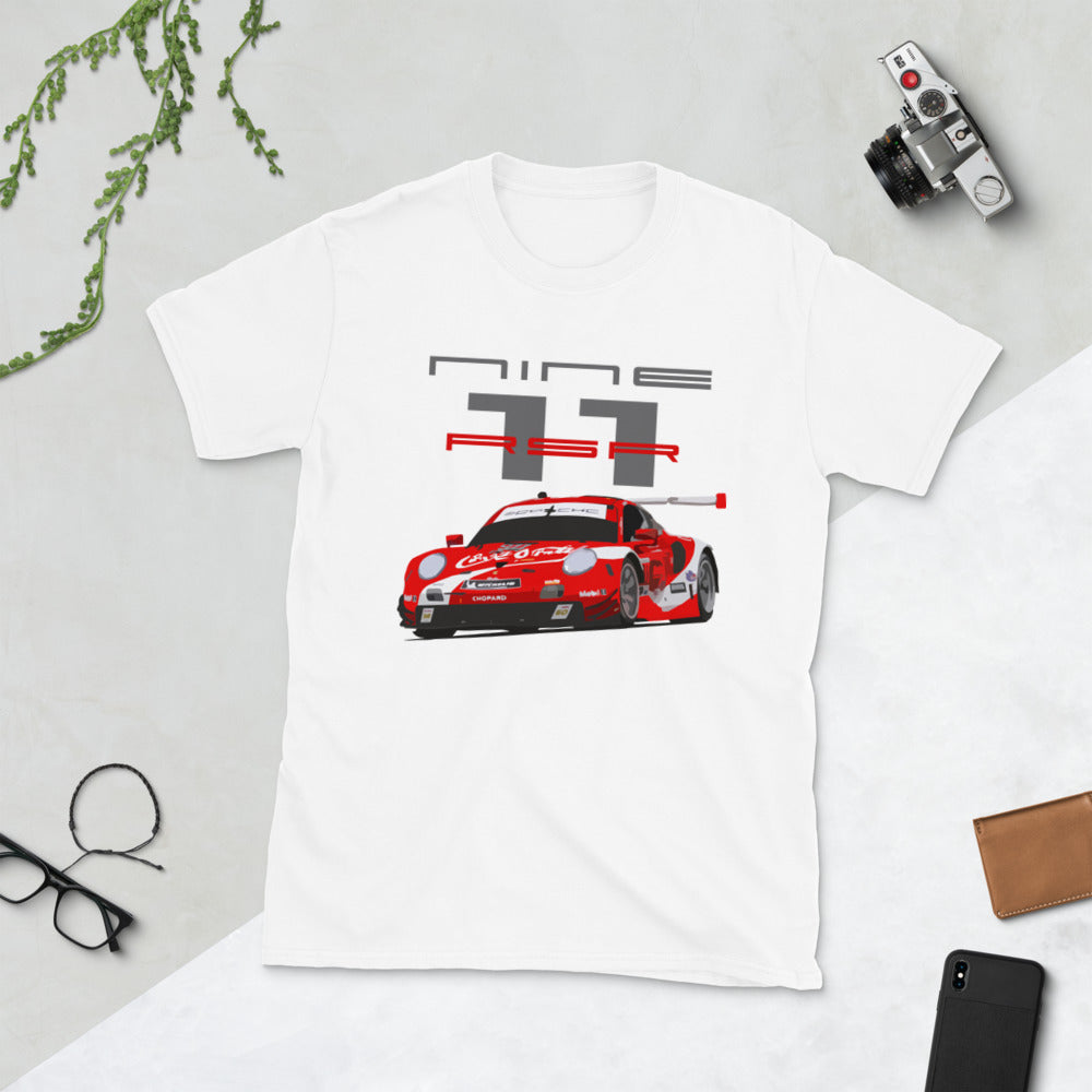 IMSA GTLM Race Car Coke Livery Unisex T-Shirt