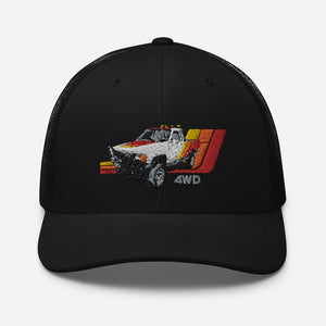 1984 Hilux Pickup Truck 4WD Trucker Cap