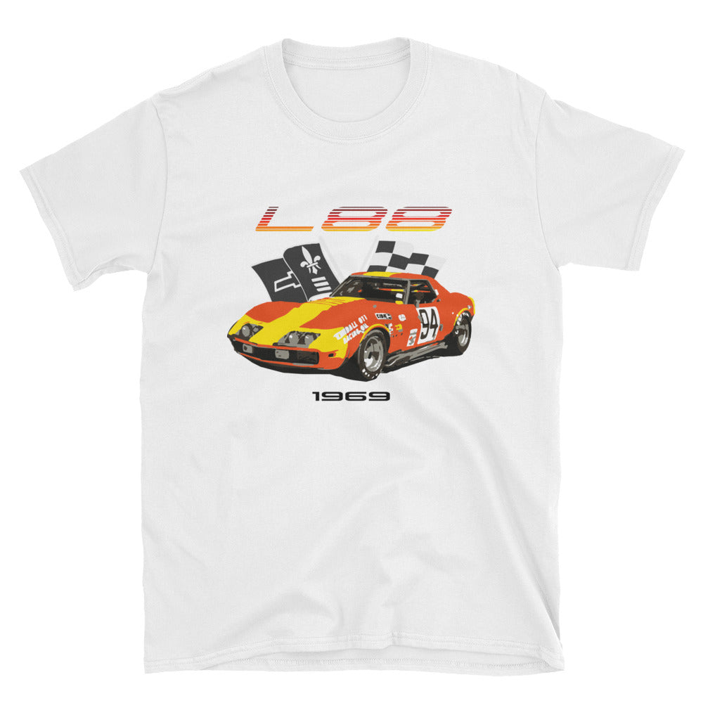 C3 - IMSA L88 Lledon Blackwell #94 1969 Corvette Race Car T-Shirt