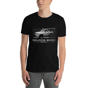 1985 K10 Square Body Pickup Truck Short-Sleeve Unisex T-Shirt