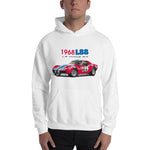 1968 Chevrolet Corvette L88 RED/NART Le Mans Race Car Hooded Sweatshirt