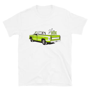 1970 D100 “The Dude” Vintage Pickup Truck Short-Sleeve Unisex T-Shirt