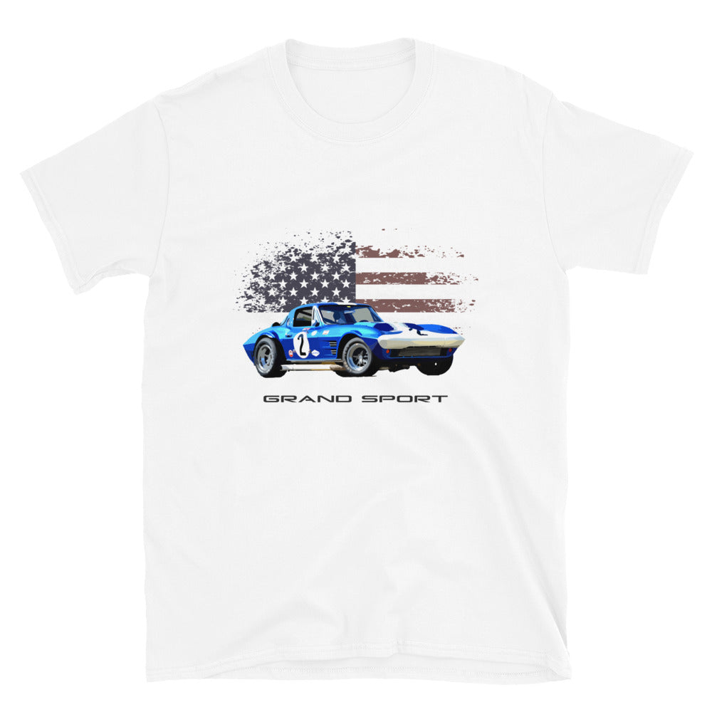 1963 Corvette Grand Sport Race Car T-Shirt