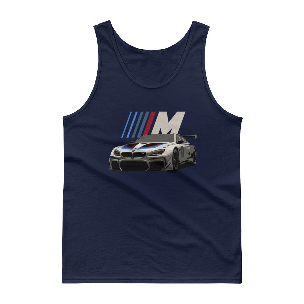 BMW M6 GT3 Race Car Tank Top