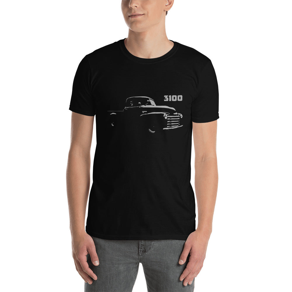 Chevy 3100 Pickup Truck Short-Sleeve Unisex T-Shirt