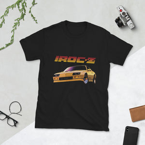 Camaro IROC-Z Z28 Retro 80's Car Short-Sleeve Unisex T-Shirt