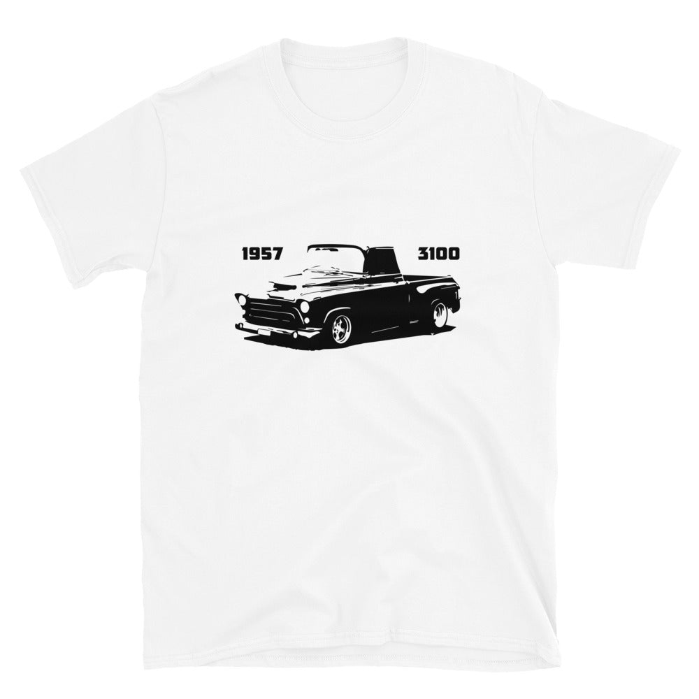 1957 3100 Vintage Pickup Truck Short-Sleeve Unisex T-Shirt